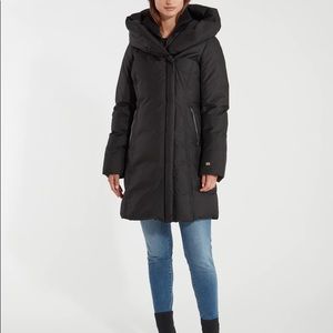 Soia & Kyo Camelia Down Winter Coat in Black